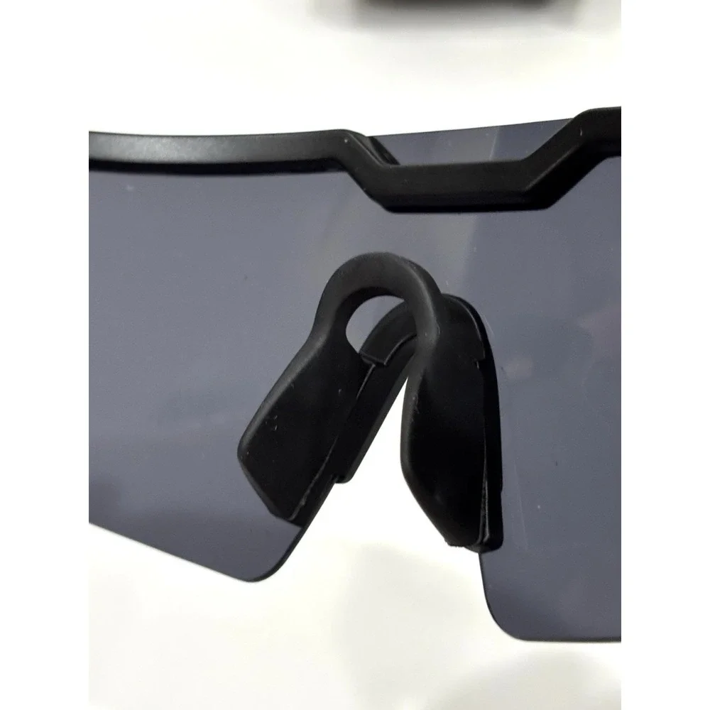 Heat Wave Visual Black Z87+ Shield Safety Sunglasses w/ Pouch & Box